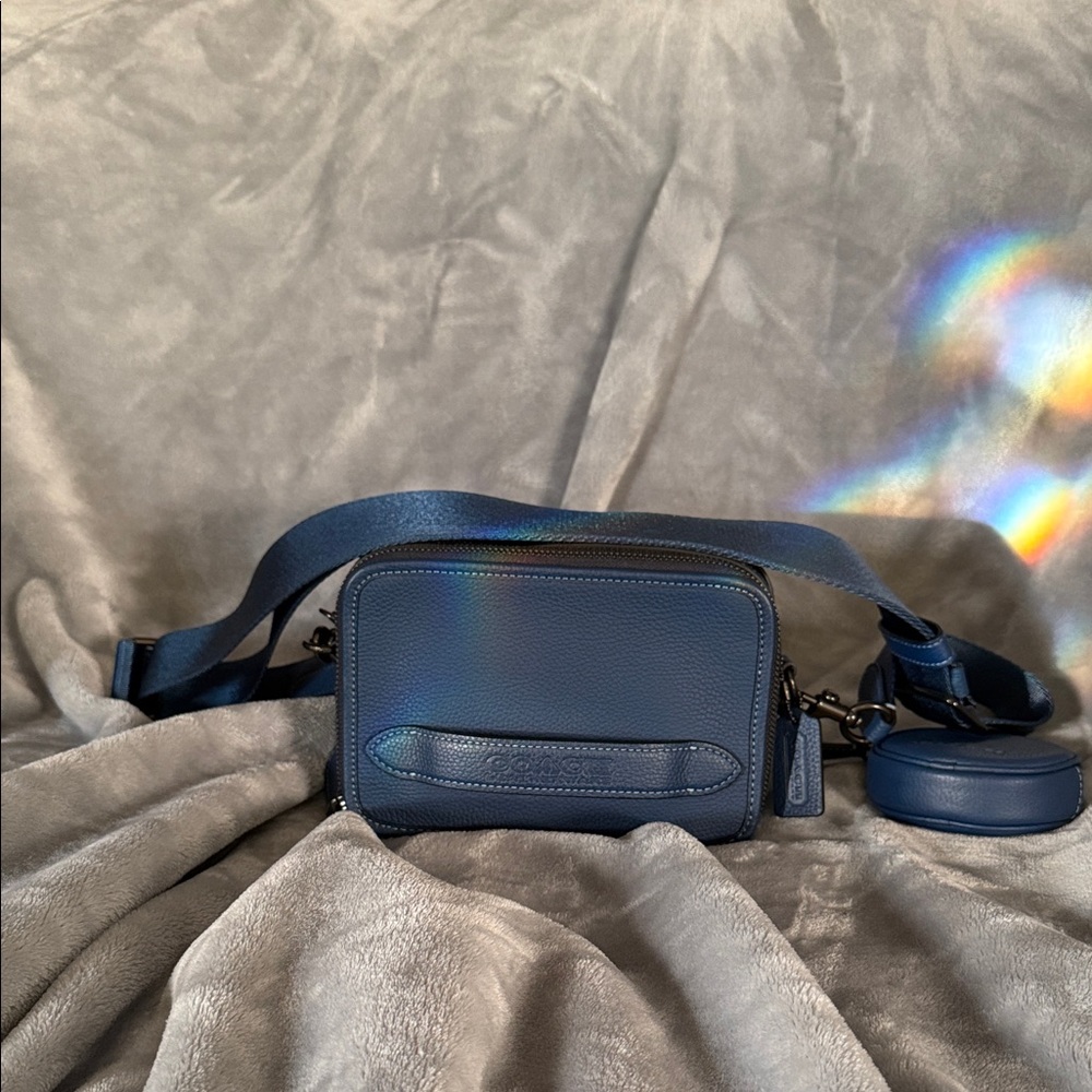 Coach Charter Slim Leather Crossbody Bag